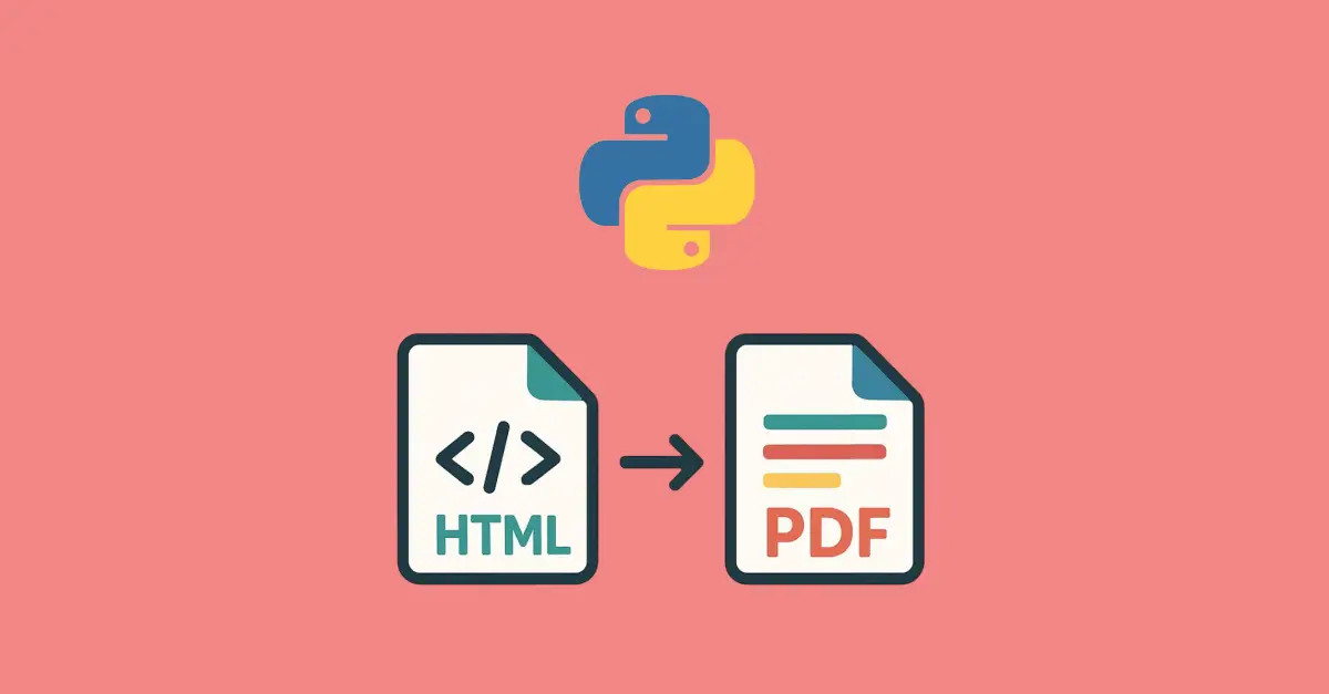 Convert HTML To PDF In Python Transformy io Convert HTML To PDF In Python Transformy io